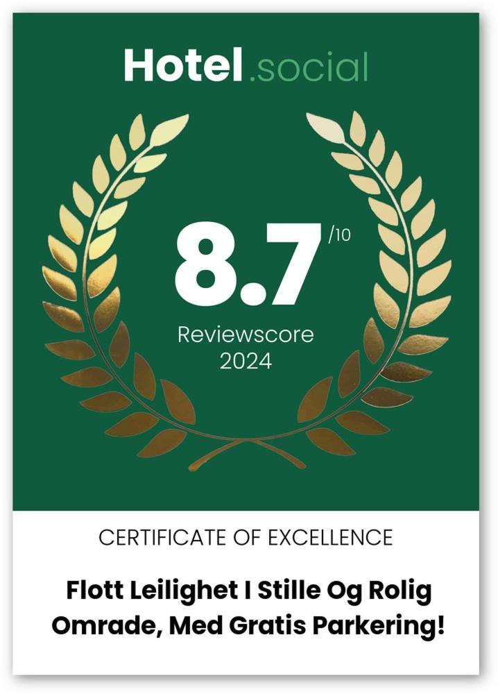 Flott Leilighet I Stille Og Rolig Omrade, Med Gratis Privat Parkering! * Stavanger